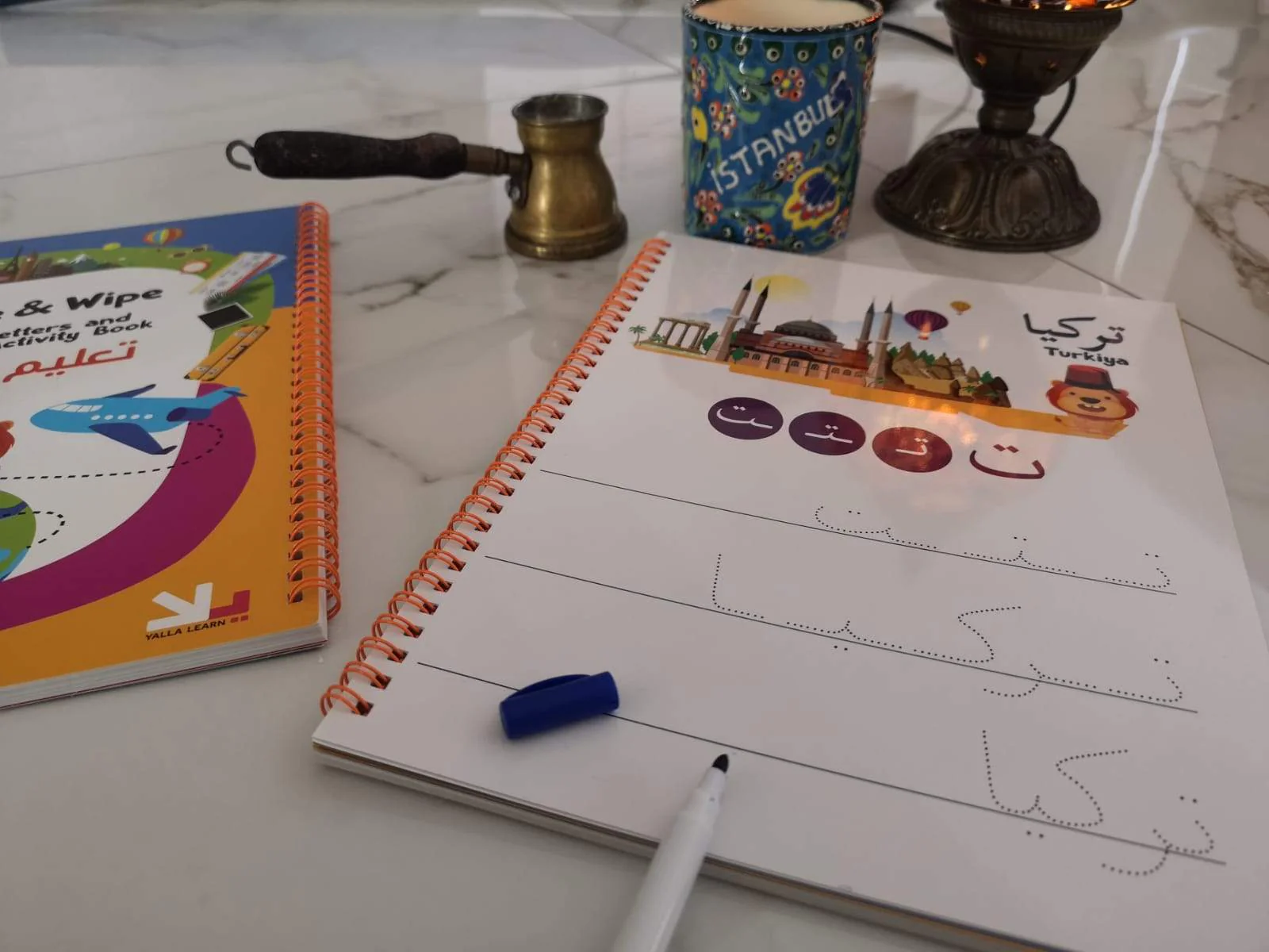 Write and Wipe Arabic Letters & Number Activity Book: Level 2 - Image 4